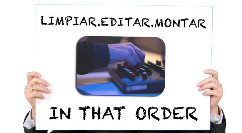 montaje de un podcast