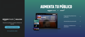 subir un podcast a Amazon