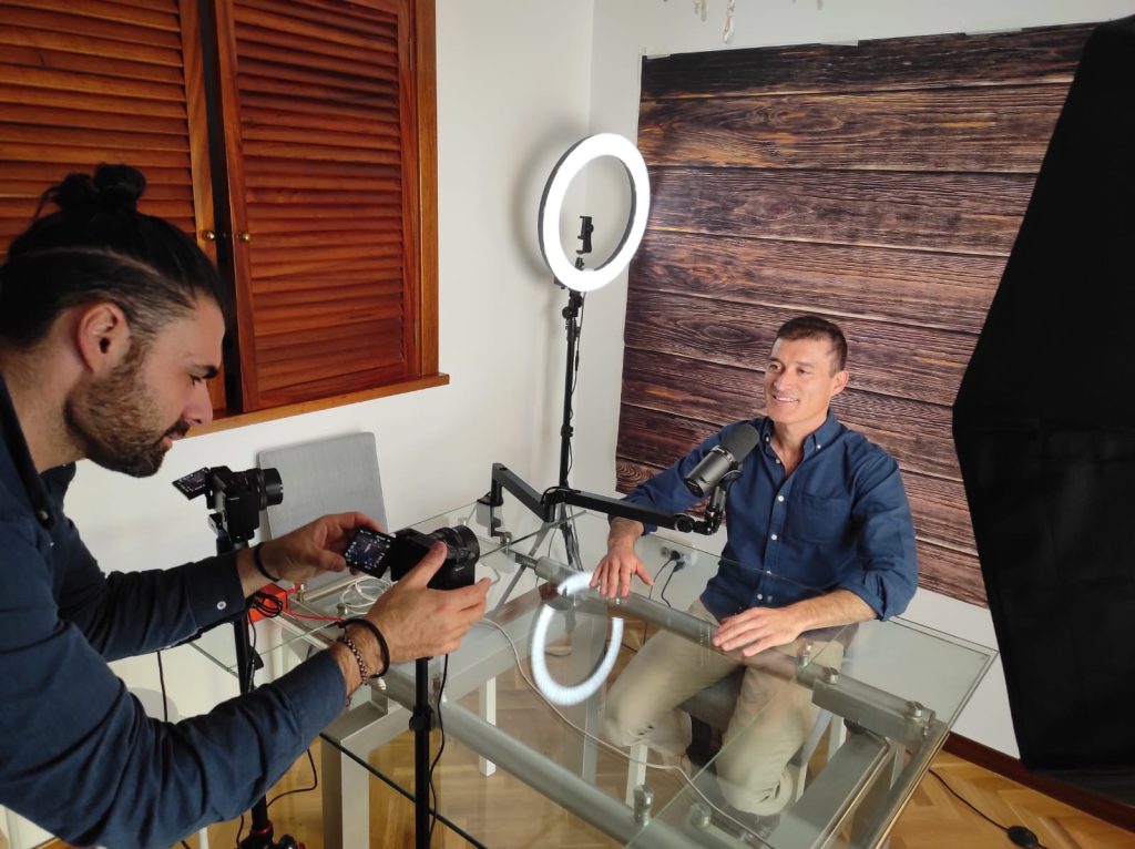 grabar podcast en oficinas de madrid